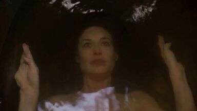 Showing her great body