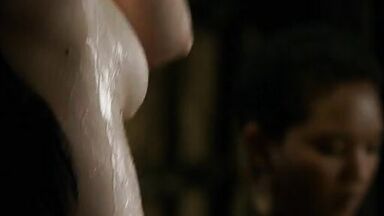 Showing her great body