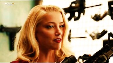 Amber Heard sexy in Machete Kills