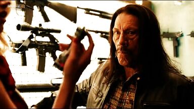 Amber Heard sexy in Machete Kills