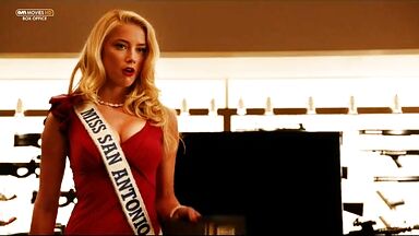 Amber Heard sexy in Machete Kills