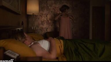 Elizabeth Olsen nude in Love & Death