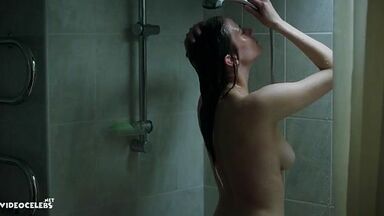 Hot Eva Green in the shower