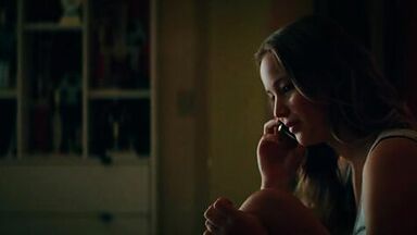 Jennifer Lawrence sexy in The Beaver