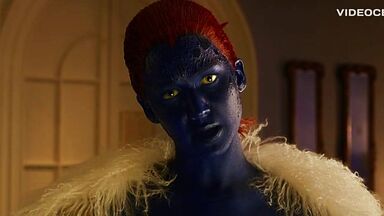 Jennifer Lawrence sexy in X-Men Days of Future Past