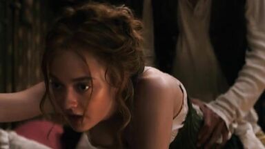 Her father punishes the daughter slut