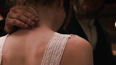 Her father punishes the daughter slut