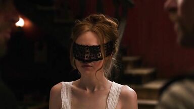 Her father punishes the daughter slut