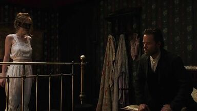 Her father punishes the daughter slut