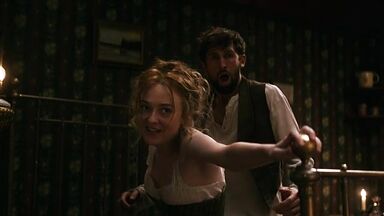 Her father punishes the daughter slut