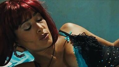 Lewd dance at the bar with a redhead