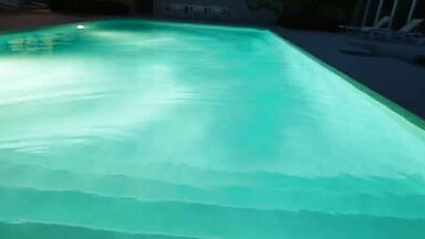 Christian Bale is caged by a sexy blonde