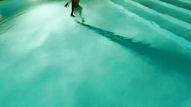 Christian Bale is caged by a sexy blonde