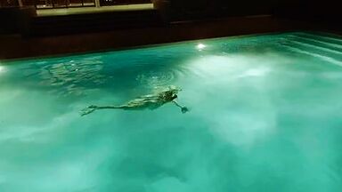 Christian Bale is caged by a sexy blonde