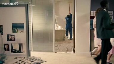 Caught at work by wife while dancing on her lap