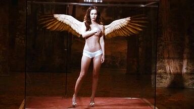 The angel in the window is here