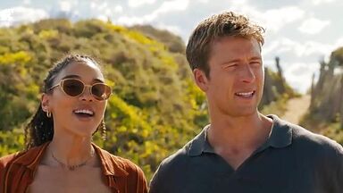 Sydney Sweeney and Glen Powell sex under the shower