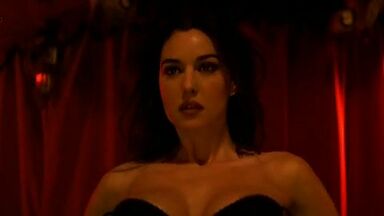 Monica Bellucci sexy in Frank Spadone