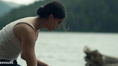 Melissa Barrera sexy in Keep Breathing