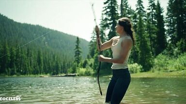 Melissa Barrera sexy in Keep Breathing