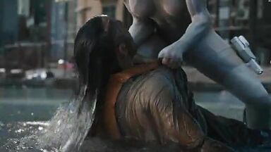 Scarlett Johansson sexy in Ghost in the Shell