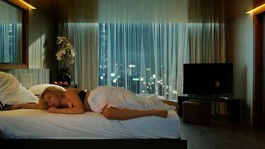 Scarlett Johansson sexy in Lucy