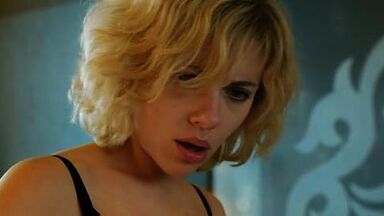 Scarlett Johansson sexy in Lucy