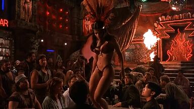 Salma Hayek sexy dance in From Dusk Till Dawn
