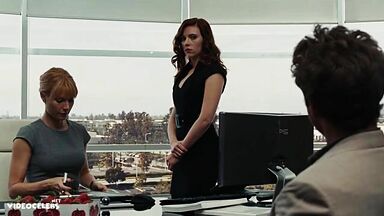 Scarlett Johansson sexy in Iron Man 2