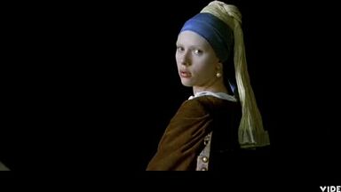 Scarlett Johansson sexy in Girl with a Pearl Earring (2003)