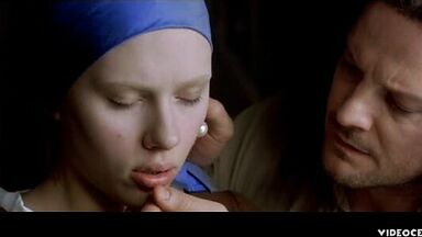 Scarlett Johansson sexy in Girl with a Pearl Earring (2003)
