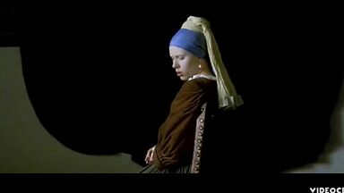 Scarlett Johansson sexy in Girl with a Pearl Earring (2003)