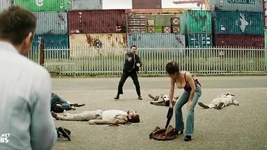 Salma Hayek sexy in The Hitman's Wife's Bodyguard (2021)