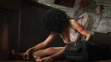 Salma Hayek nude in Everly