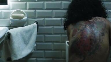 Salma Hayek nude in Everly