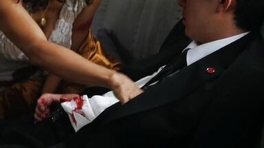 Salma Hayek nude in Everly