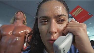 Salma Hayek sexy in Breaking Up (1997)