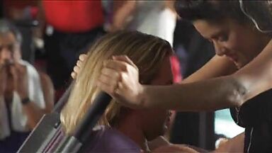 Salma Hayek sexy in Breaking Up (1997)