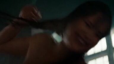 Naked in front of the class with a desire for sex