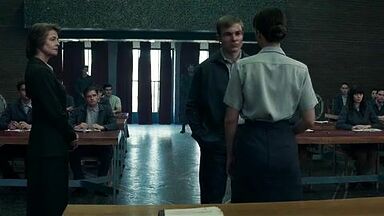 Naked in front of the class with a desire for sex