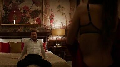 Naked in front of the class with a desire for sex