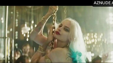 Margot in the arms of a black man