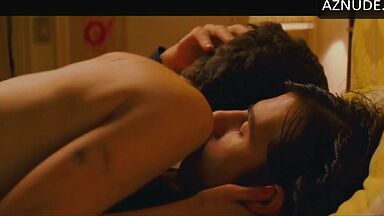 Tongue in mouth and hugs