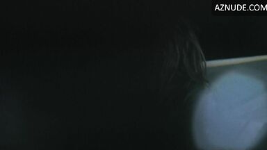 She leaves the tent because she is scared