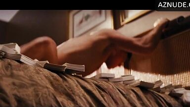 Margot make sex on a pile of money