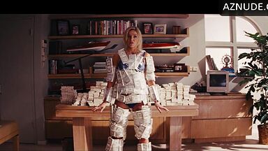 Margot make sex on a pile of money