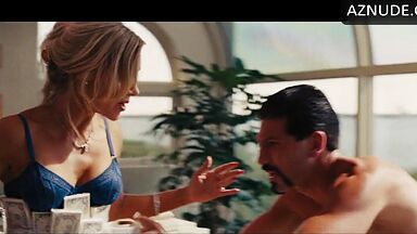 Margot make sex on a pile of money