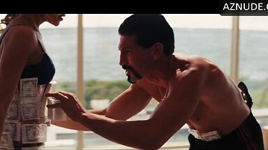 Margot make sex on a pile of money