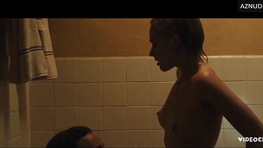Margot has sex under the shower