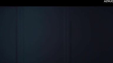 Wild kisses between Margot Robbie and a black man